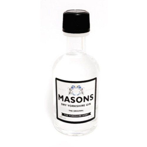 Masons \"Original Dry\" Gin Miniature 5cl Bottle